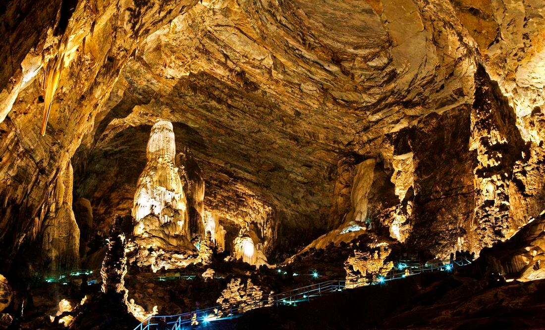 Las Grutas de Cacahuamilpa son Parque Nacional. Foto: Comisión Mexicana de Filmaciones. Flikr. Creative Commons