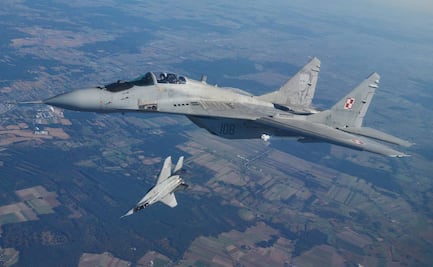 Polonia dará a Ucrania 4 aviones caza; es el primer miembro de la OTAN en hacerlo