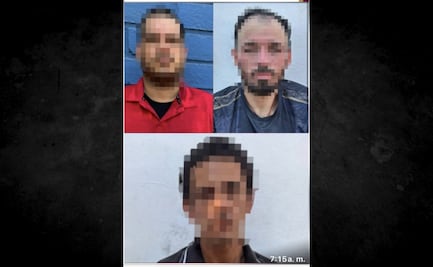 Persecución termina con tres detenidos armados; intentaron esconderse en un motel