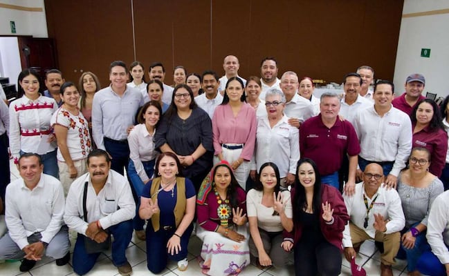 Ariadna Montiel se reúne con aspirantes a la gubernatura de Nayarit; tenemos claro nuestro compromiso, afirma
