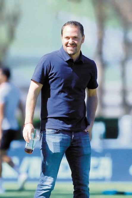 El directivo está feliz por los logros. IMAGO7