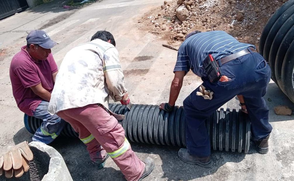 Socavón en Álvaro Obregón entra en etapa final de reparación; alcaldía prevé concluir trabajos este lunes.
Foto: Especial.