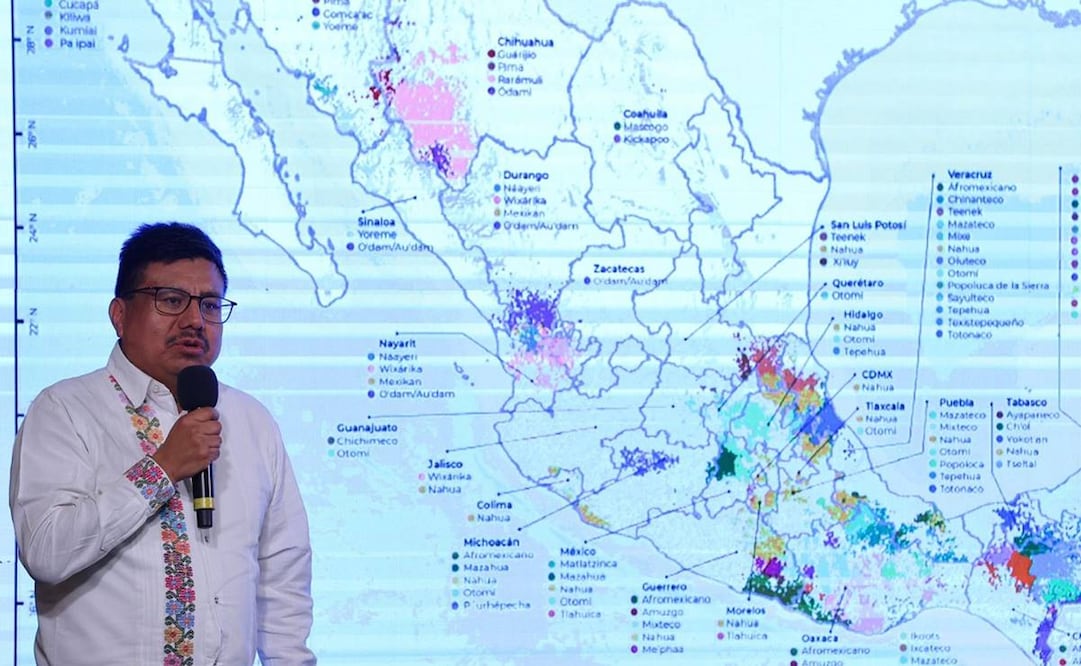 Adelfo Regino indicó que 23 millones de personas se reconocen como indígenas y 2.5 millones de personas se autoadscriben como afromexicanas. Foto: Berenice Fregoso / EL UNIVERSAL