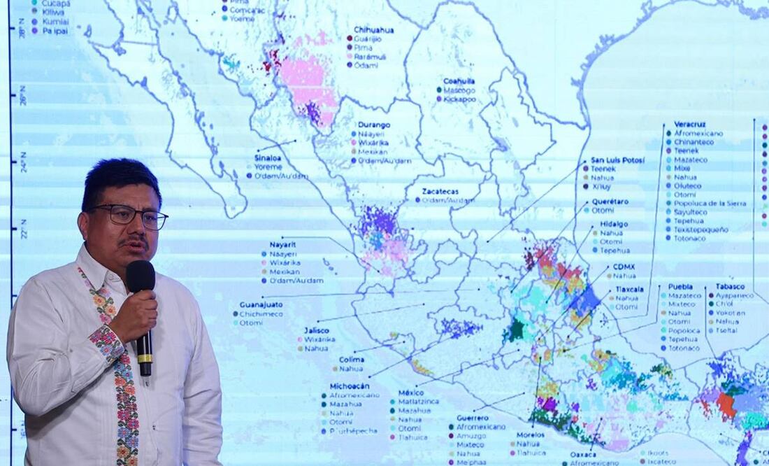Adelfo Regino indicó que 23 millones de personas se reconocen como indígenas y 2.5 millones de personas se autoadscriben como afromexicanas. Foto: Berenice Fregoso / EL UNIVERSAL