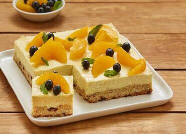 Cómo hacer un cheesecake de naranja
