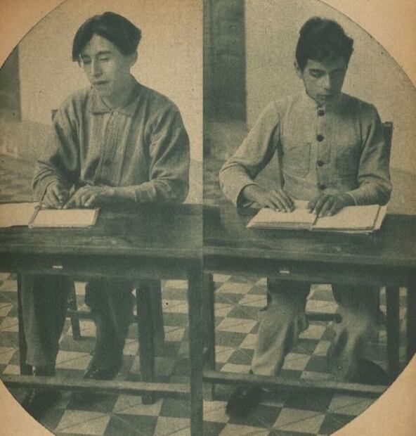 Personas ciegas lucharon por su derecho al trabajo