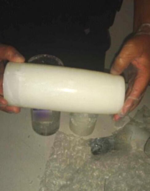 Ingenio para traficar droga no tiene límites