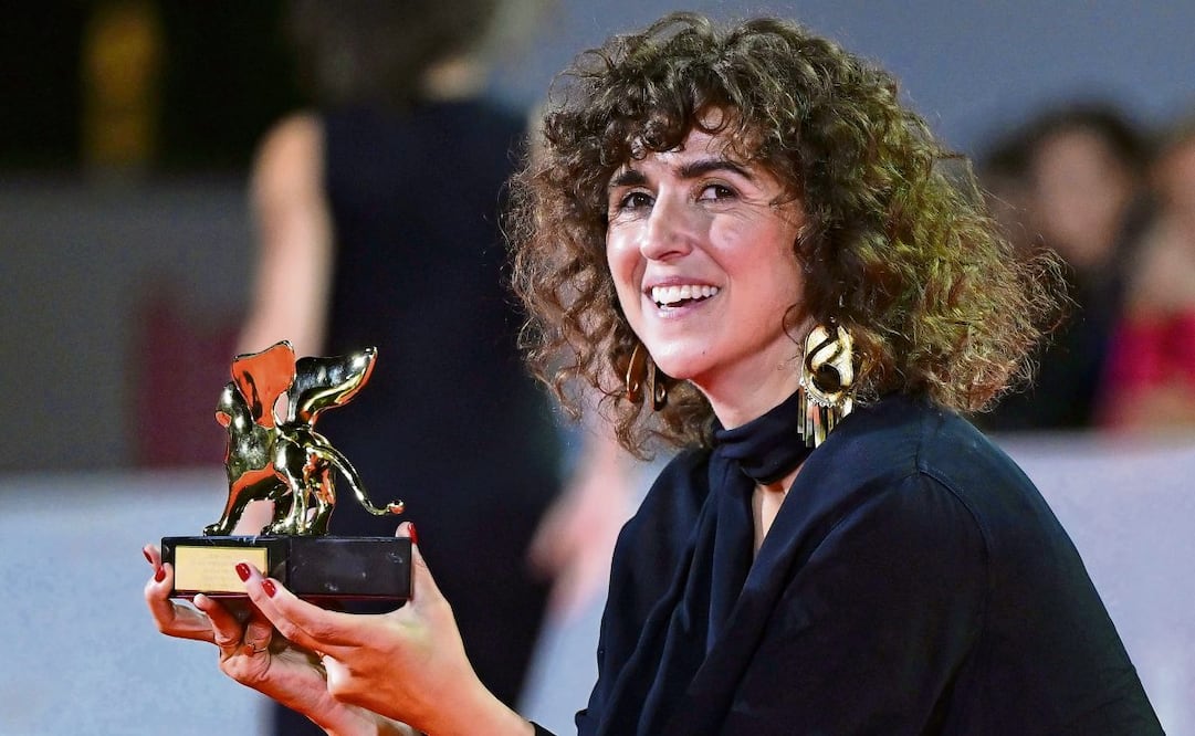 May dedicó el premio a las mujeres invisibilizadas. Foto: EFE