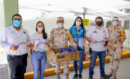 COVID-19: Mexican students make face shields for the coronavirus pandemic