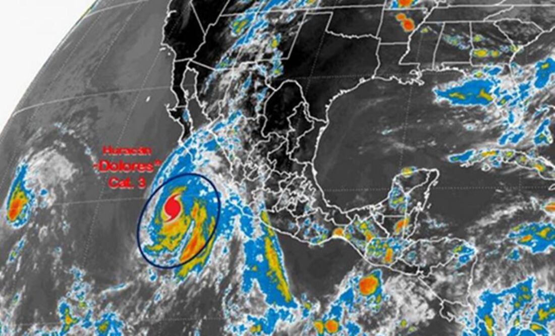 The system is currently moving to the west-northwest at 5 knots. (Photo: @conagua_clima)