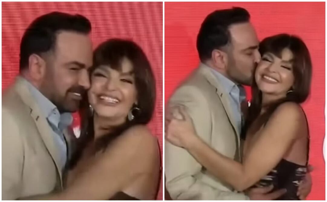 Itatí Cantoral y Ariel Miramontes sorprenden con muestras de cariño públicas.