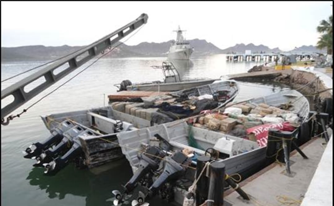 Decomiso de droga en Sonora. Foto: Especial 