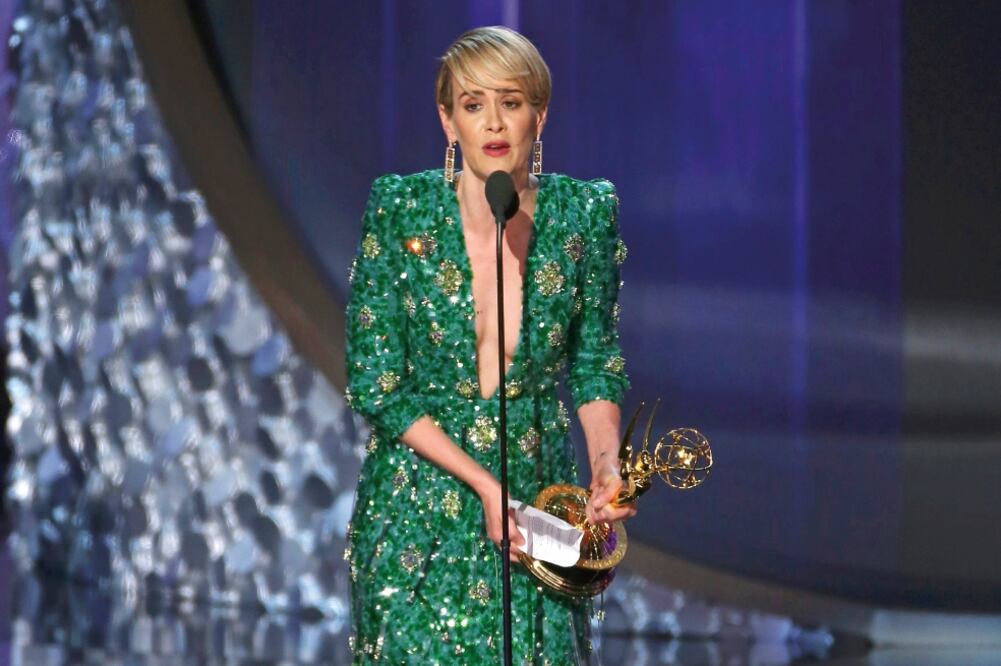 Sarah se coronó como Mejor actriz de miniserie o Película para tv. ()