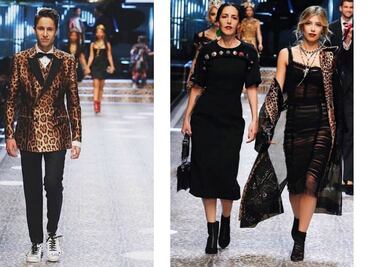 Bloggers mexicanos desfilan en Milán para Dolce & Gabbana