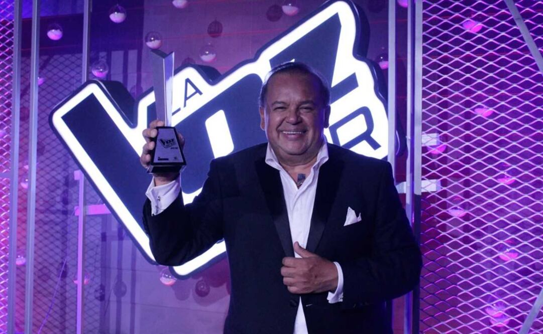 Salvador Rivera ganador de "La Voz Senior". Foto: Cortesía