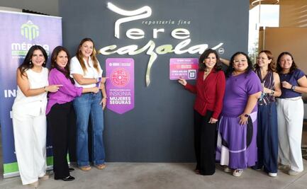 Cecilia Patrón entrega “Insignias Mujeres Seguras” a 18 empresas; Mérida refuerza acciones contra la violencia