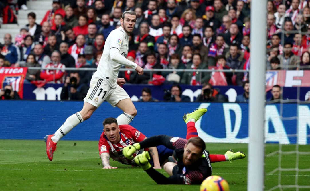 Gareth Bale firmó el 3-1 frente al Atlético de Madrid. Foto: Reuters