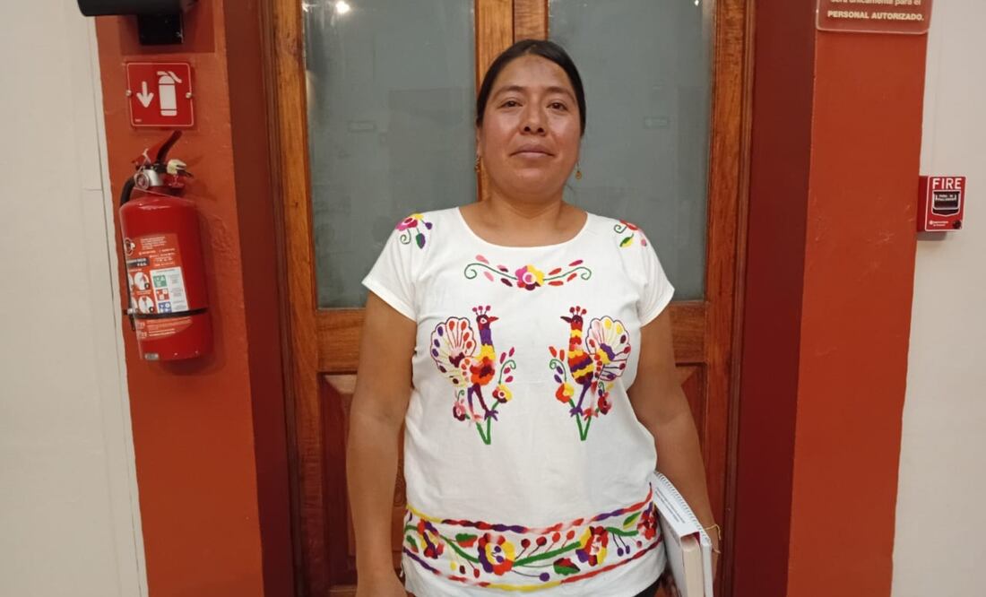Rosalinda Dionisio Sánchez , activista de Oaxaca. Foto: Juan Carlos Zavala - EL UNIVERSAL