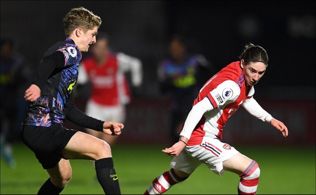 MARCELO FLORES ANOTÓ Y DIO ASISTENCIA CON EL ARSENAL - FOTO: @ArsenalAcademy