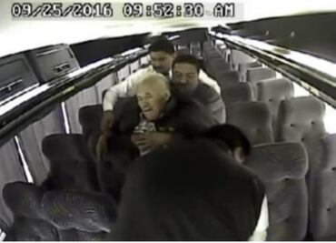 Elderly man sedated and robbed on bus
