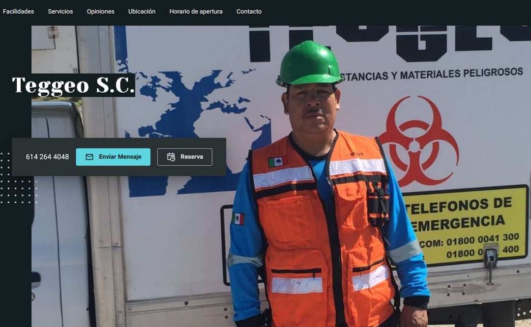 Profepa denuncia a empresa empresa Teggeo S.C encargada de transportar residuos peligrosos en Chihuahua y otros estados (16/05/2026). Foto: Especial