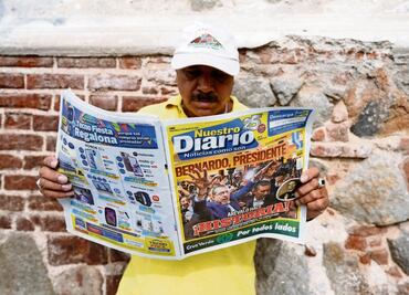 Celebran la victoria de Bernardo Arévalo