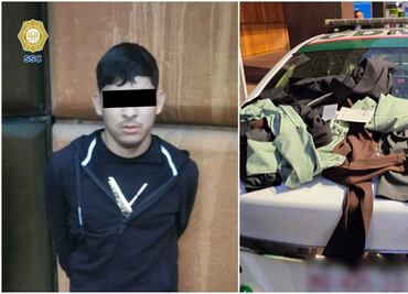 Detienen a extranjero por presunto robo de mercancía valuada en más de 50 mil pesos en Cuajimalpa