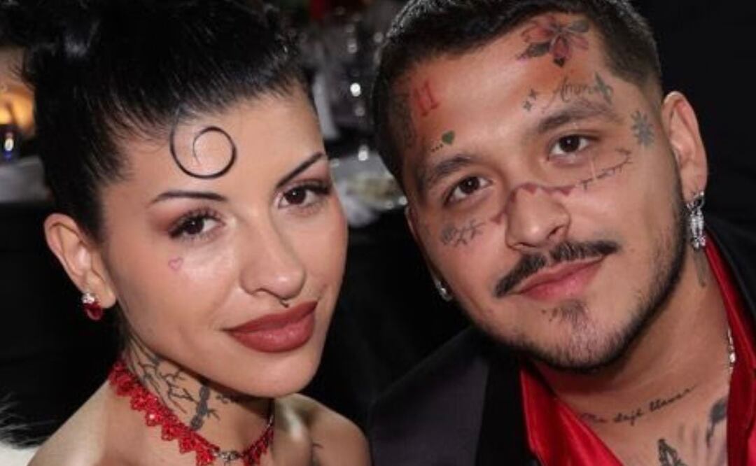 Cazzu y Christian Nodal. Foto: Twitter @speedynodal