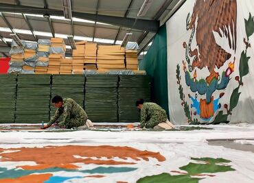 Preparan Bandera monumental para el 15 de septiembre