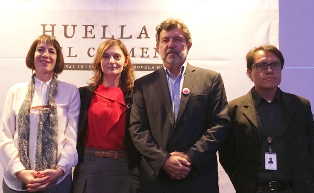 Laura Elena González, Marina Núñez Bespalova, Armando Herrera y Epigmenio León. Foto: Cortesía Secretaria de Cultura Federal