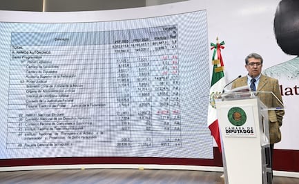 Morena prevé recorte de presupuestos; INE, Poder Judicial y Tribunal Electoral se aprobarán a la baja, dice Monreal