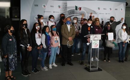 "No nos quiten nuestros miserables apoyos", piden al Senado beneficiarios de fideicomisos