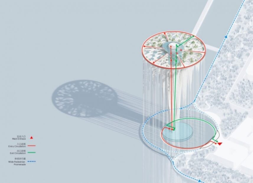 Dónde estará la torre flotante que parece desafiar la gravedad