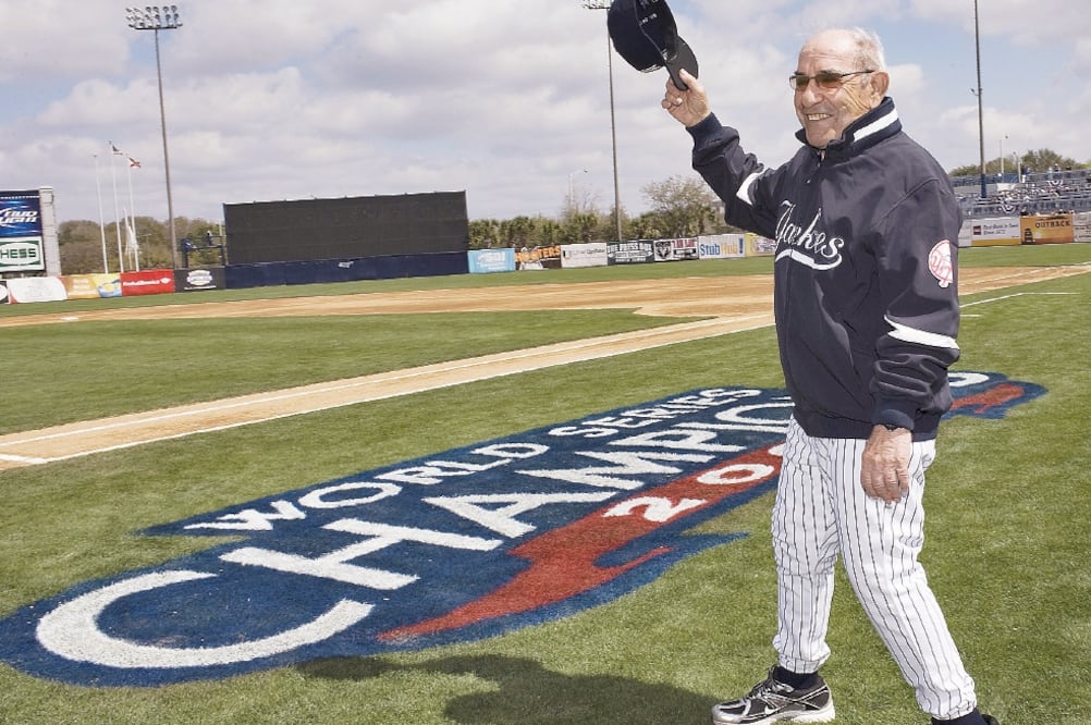 Berra fue reconocido como uno de los mejores catchers de todos los tiempos y durante sus 19 años de carrera (STEVE NESIUS. REUTERS)