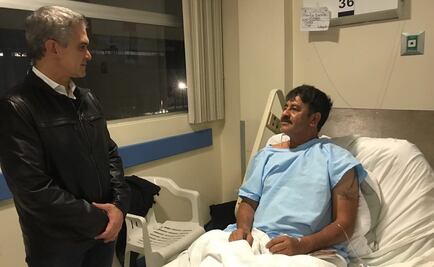 Mancera recorre zonas afectada por el sismo en la CDMX