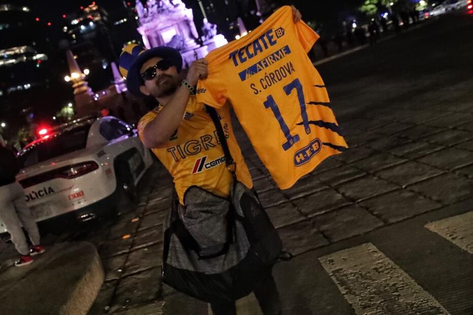 Aficionados del Tigres, Foto: Fernanda Rojas