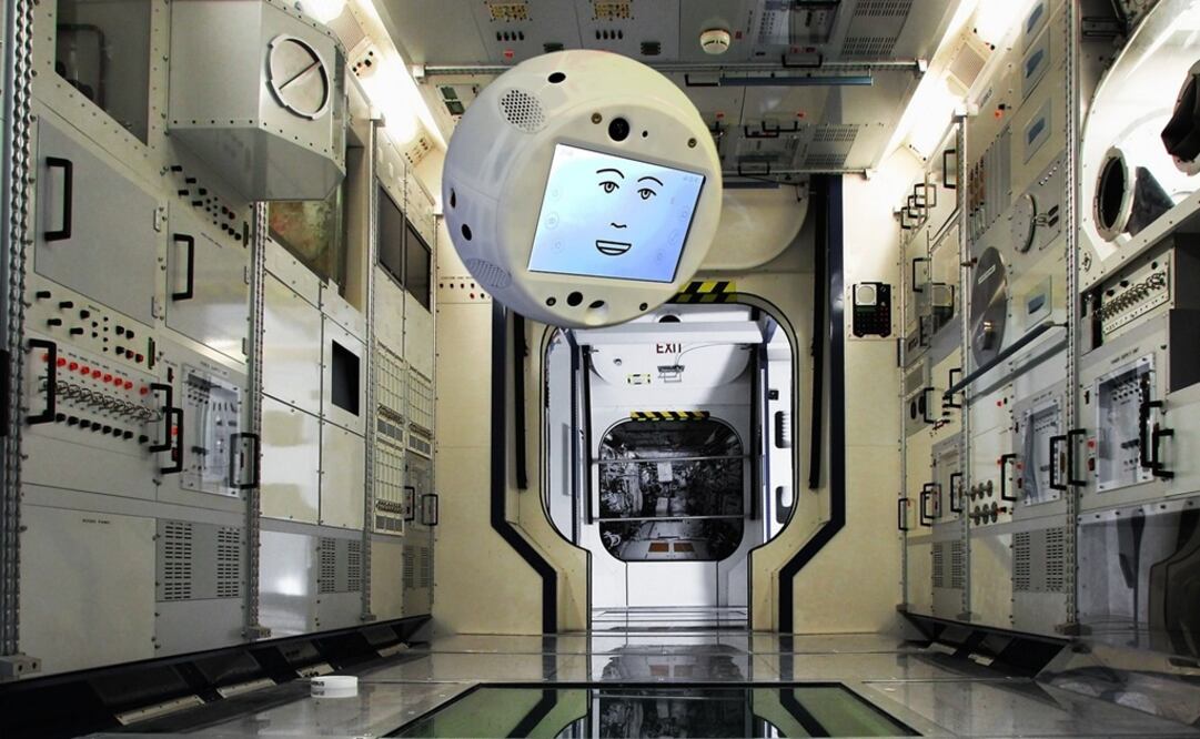 El robot fue desarrollado por Airbus y DLR, la agencia espacial alemana. Foto: Europapress / Airbus