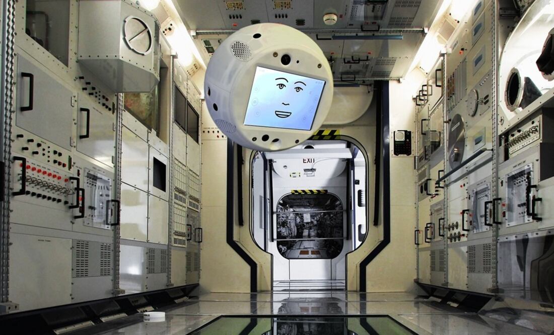 El robot fue desarrollado por Airbus y DLR, la agencia espacial alemana. Foto: Europapress / Airbus