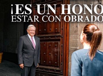 Claudia Sheinbaum envía mensaje a AMLO, previo al último Informe de Gobierno