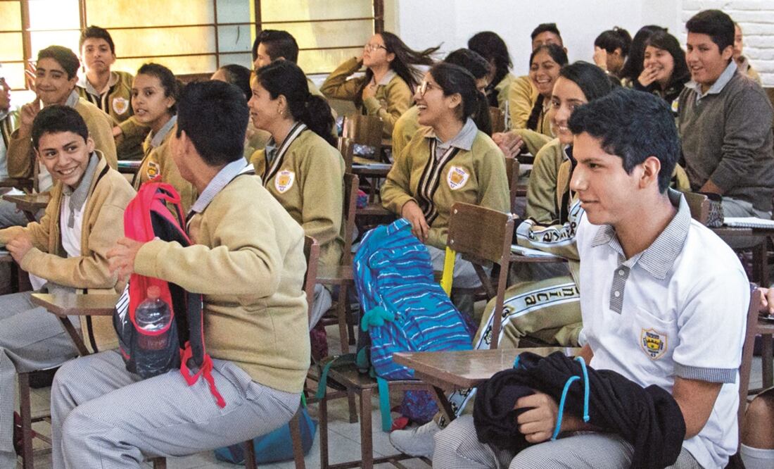 Estudiantes de secundaria. Foto: Archivo/EL UNIVERSAL