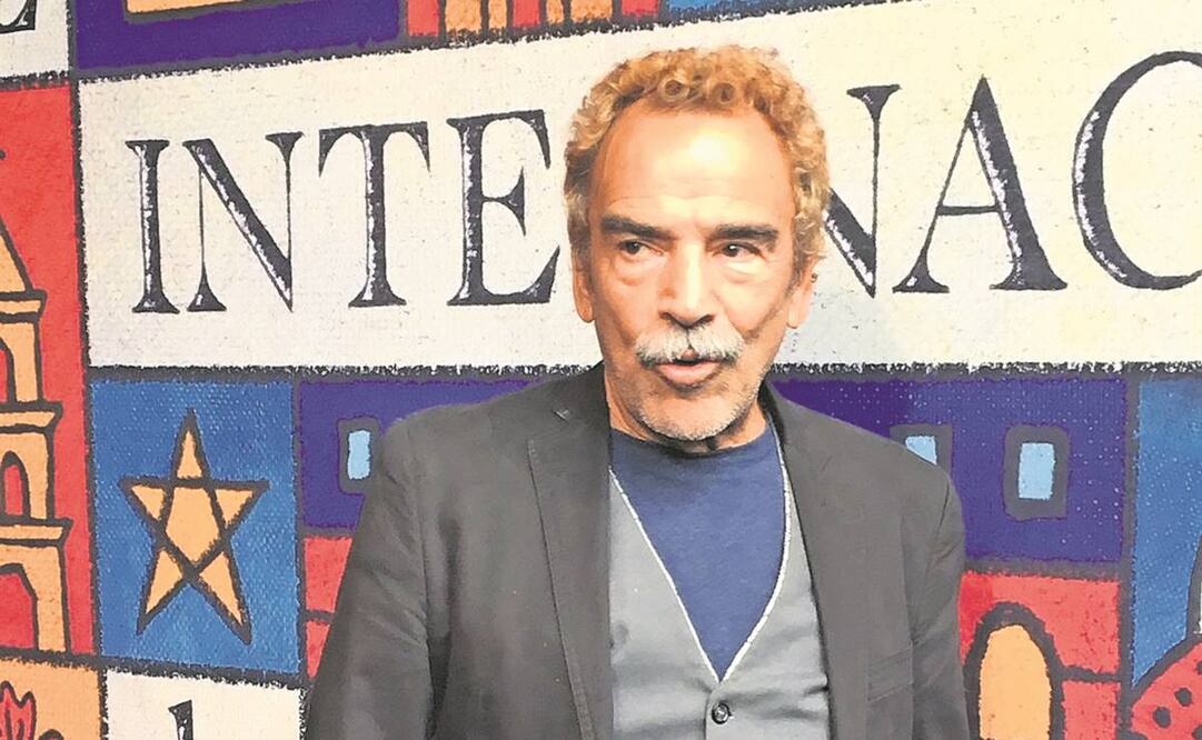 Pintó su pelo de rojo por el filme en el que trabaja actualmente. Foto: César Huerta/EL UNIVERSAL