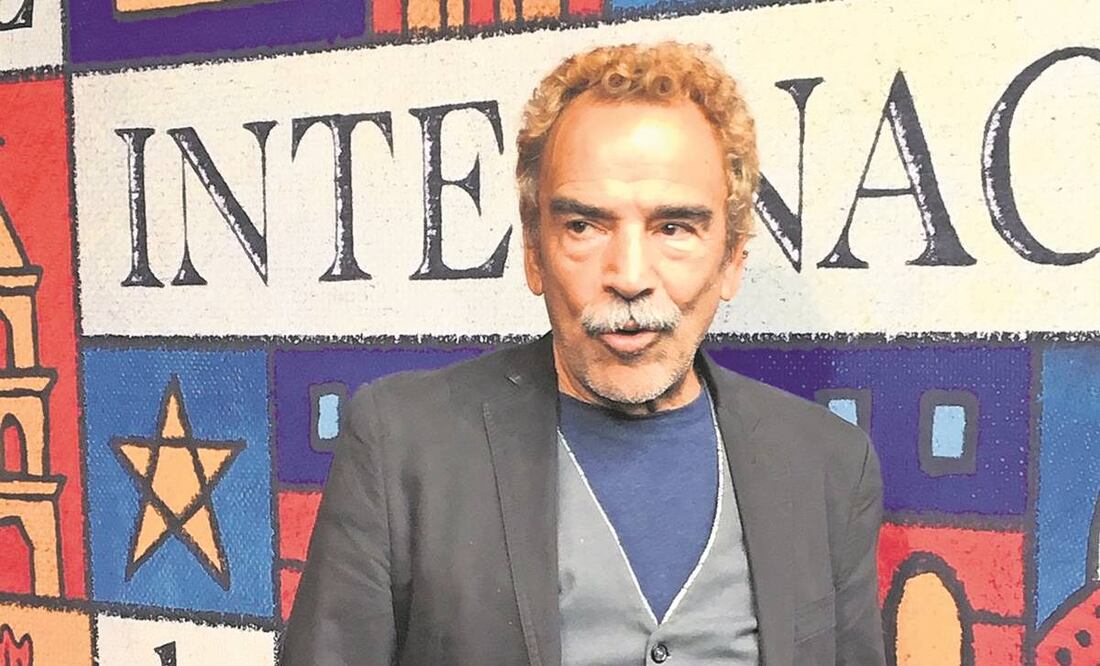 Pintó su pelo de rojo por el filme en el que trabaja actualmente. Foto: César Huerta/EL UNIVERSAL