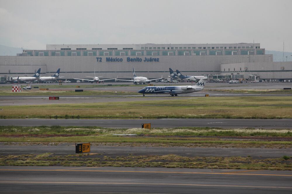 Aeropuerto Internacional de la Ciudad de México "Benito Juárez" (Foto: EFE)