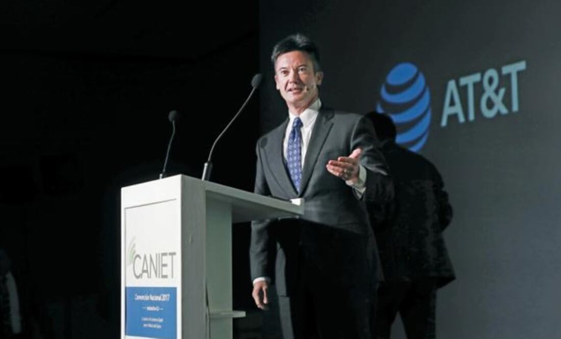 Kelly King, CEO of AT&T Mexcio – Photo: Alejandra Leyva/EL UNIVERSAL