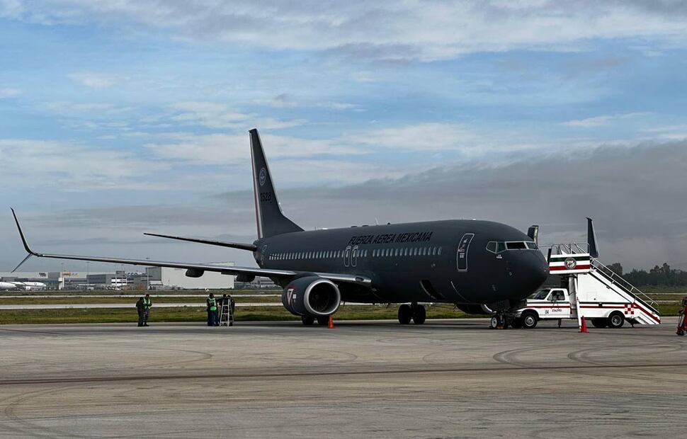 Avión del Ejército que traerá a mexicanos de Israel
