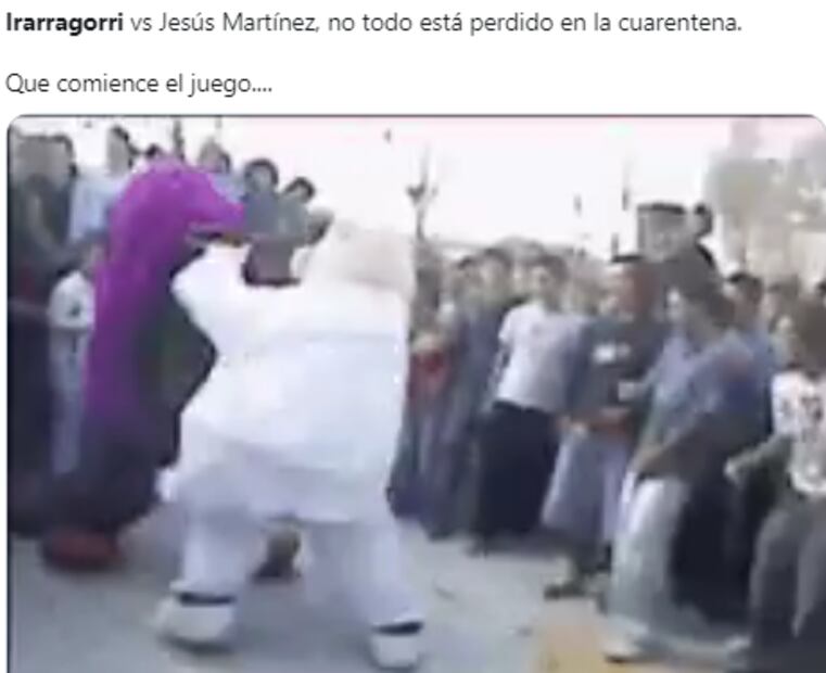 Memes de la pelea entre Alejandro Irarragorri y Jesús Martínez