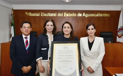 Validan triunfo de Teresa Jiménez en elección para la gubernatura de Aguascalientes