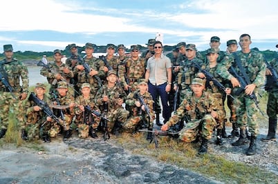 Tom con el ejército