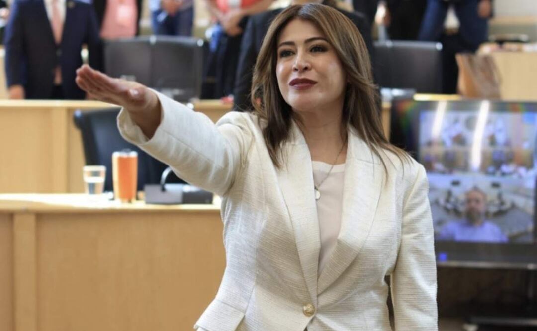 Karla Gabriela Alcaraz, originaria de León, licenciada en Derecho y ahora presidenta de la Procuraduría de Derechos Humanos en Guanajuato (27/02/2025). Foto: Especial
