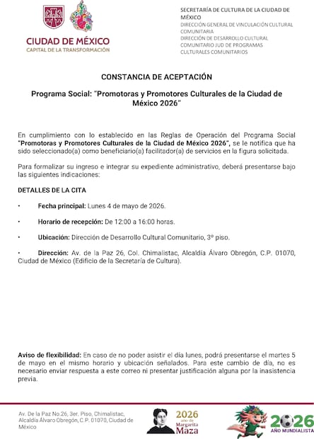 Carta falsa. Foto: Especial